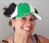 Pigtail Hat 1.0 Green/White